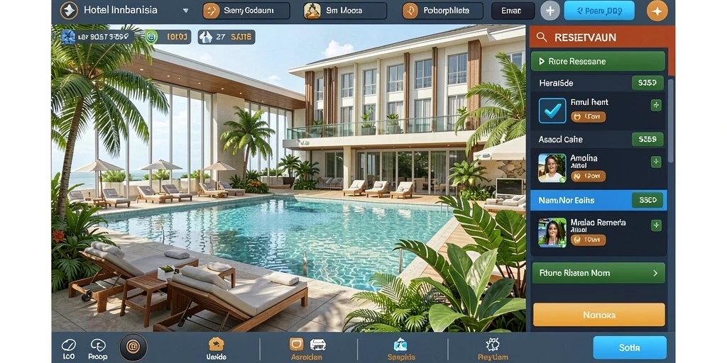 Tangkapan layar menampilkan grafis menawan dari gameplay.