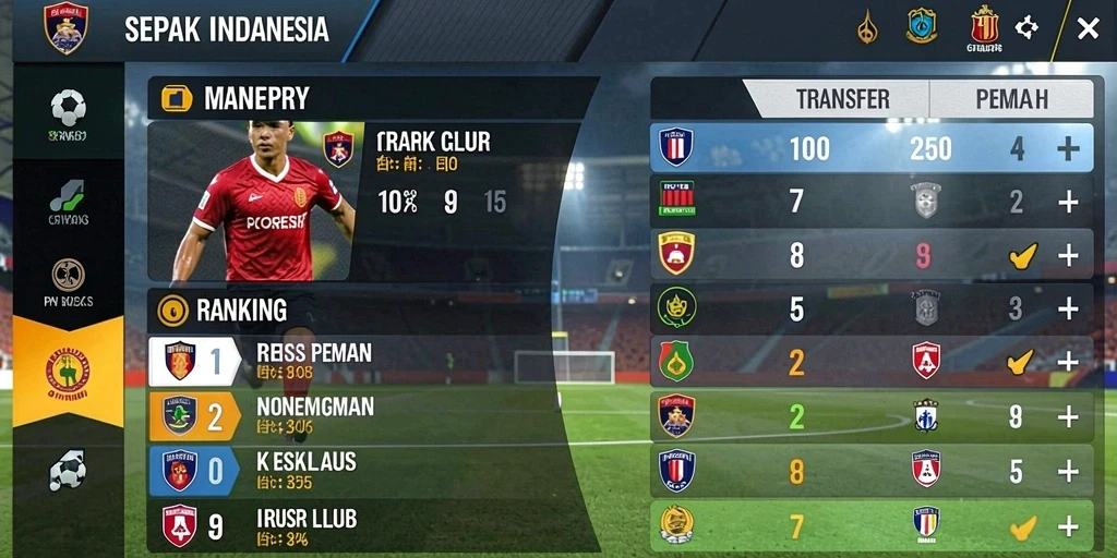 Tampilan antarmuka utama yang menarik.