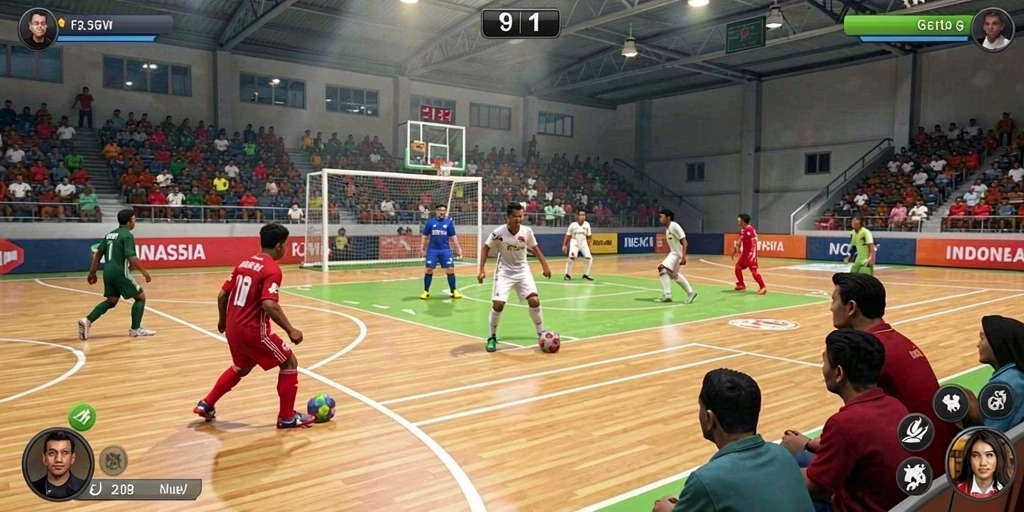 Screenshot menampilkan petualangan di planet baru.