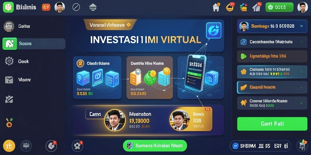 Tampilan karakter utama yang menarik dan penuh warna.