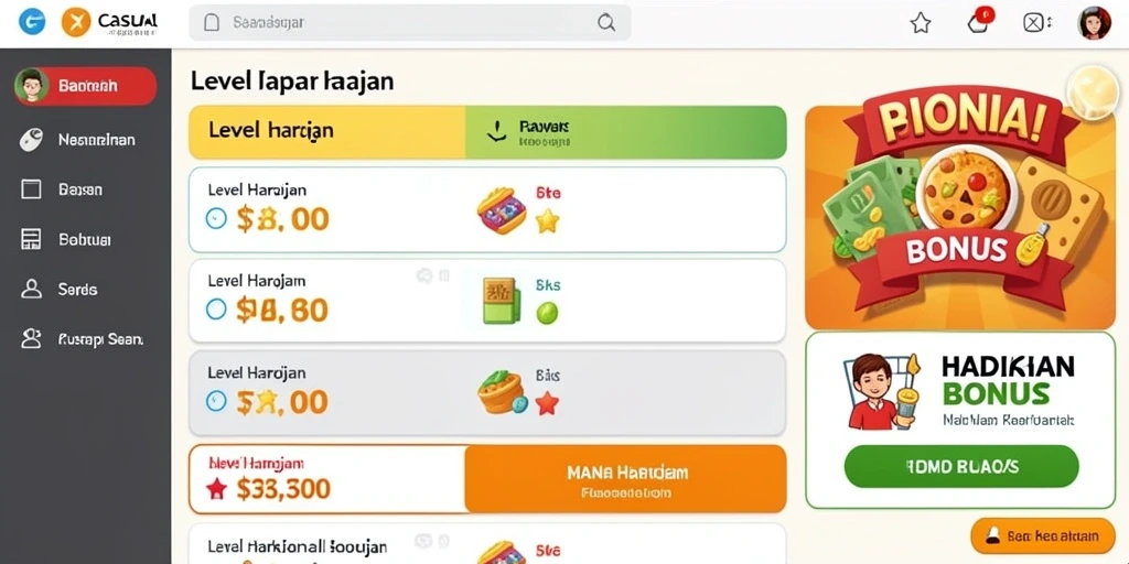 Tampilan antarmuka yang bersih dan mudah digunakan.