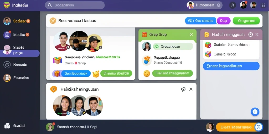Tampilan antarmuka yang menarik dan mudah digunakan.