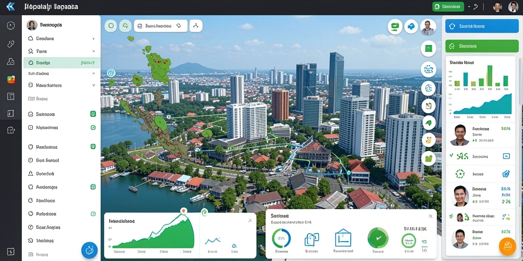 Tampilan awal yang menarik dan mudah dinavigasi.
