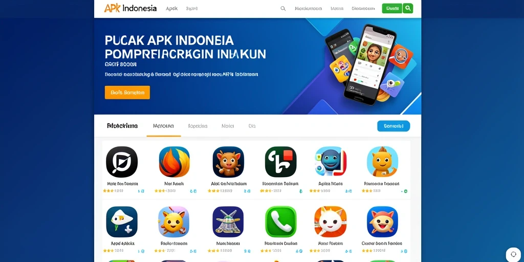 Tampilan antarmuka yang menarik dan mudah dinavigasi.