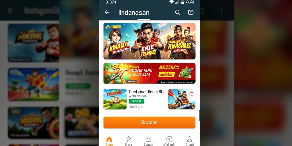 Tampilan antarmuka pengguna yang bersih dan mudah dinavigasi.