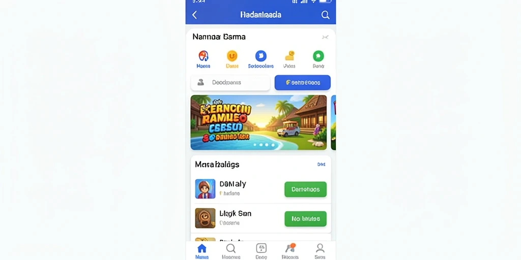 Tampilan antarmuka IDPKING yang menarik dan user-friendly.