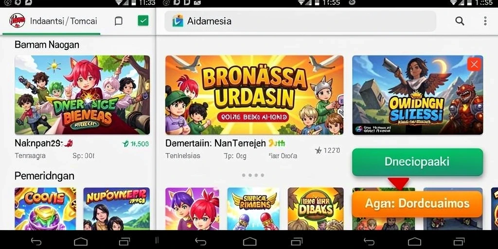 Tampilan antarmuka yang ramah pengguna.