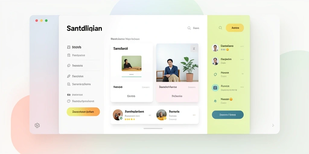 Tampilan antarmuka aplikasi yang menarik dan modern.