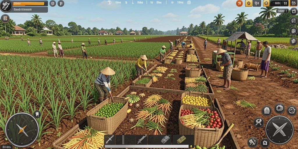 Screenshot menampilkan antarmuka permainan yang menarik.