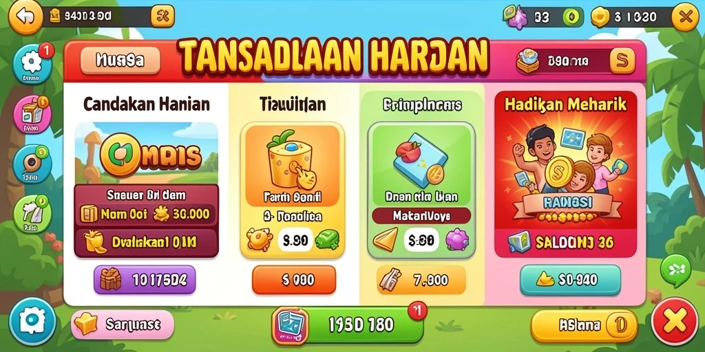 Tangkapan layar menampilkan aksi seru dalam permainan.