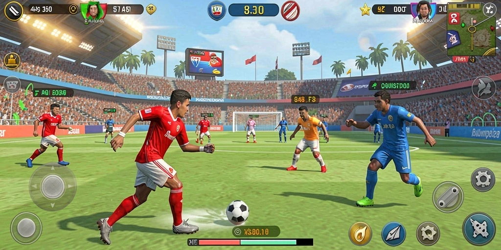Tampilan awal permainan yang menawan.