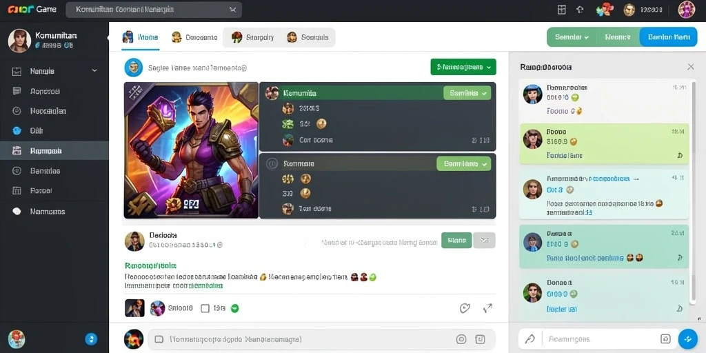 Screenshot menampilkan desain grafis menawan dari permainan.